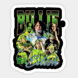 Billie Eilish Vintage Sticker